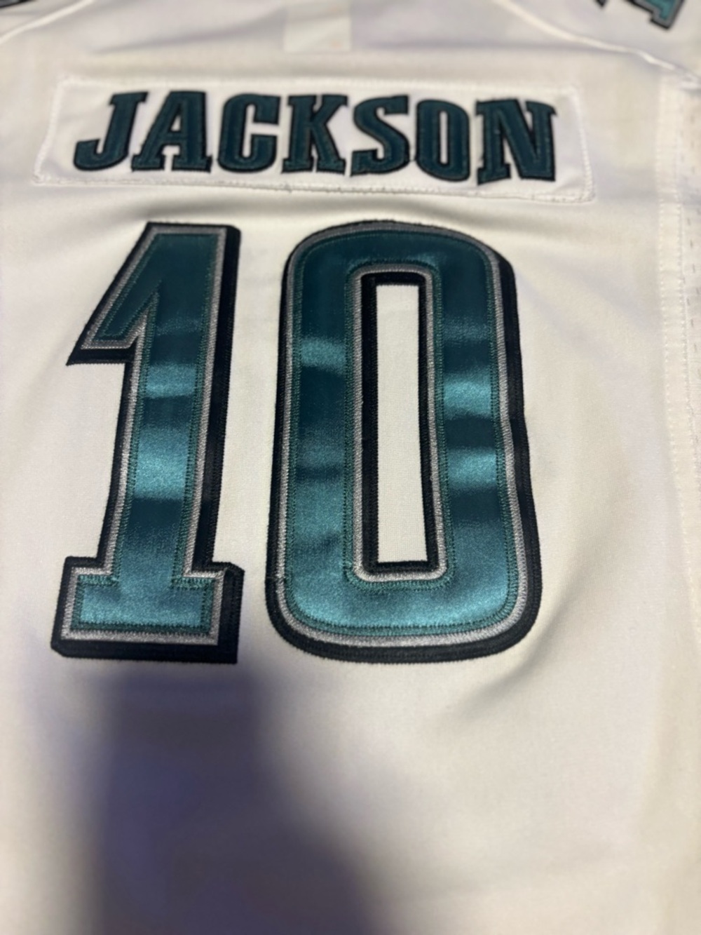 Nike Eagles #10 Jersey Womens Medium White NFL On Field Football Shirt
(920) - Picture 9 of 10